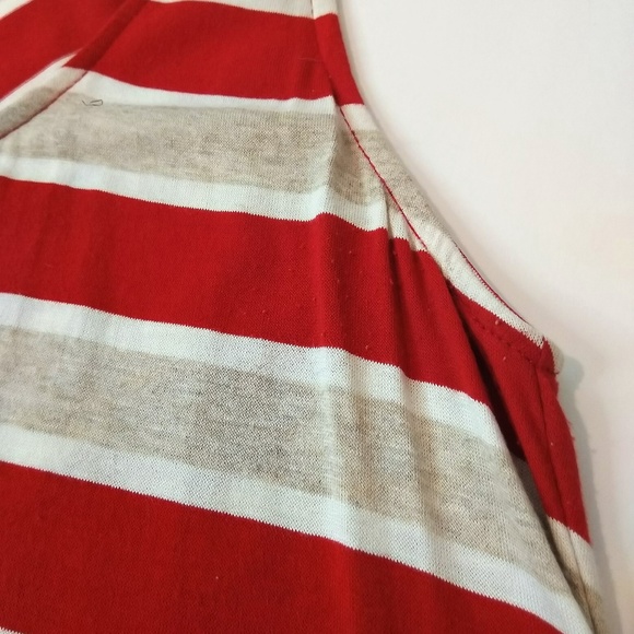 Bebe Sleeveless Striped Tank Tunic Size XS - Picture 6 of 8